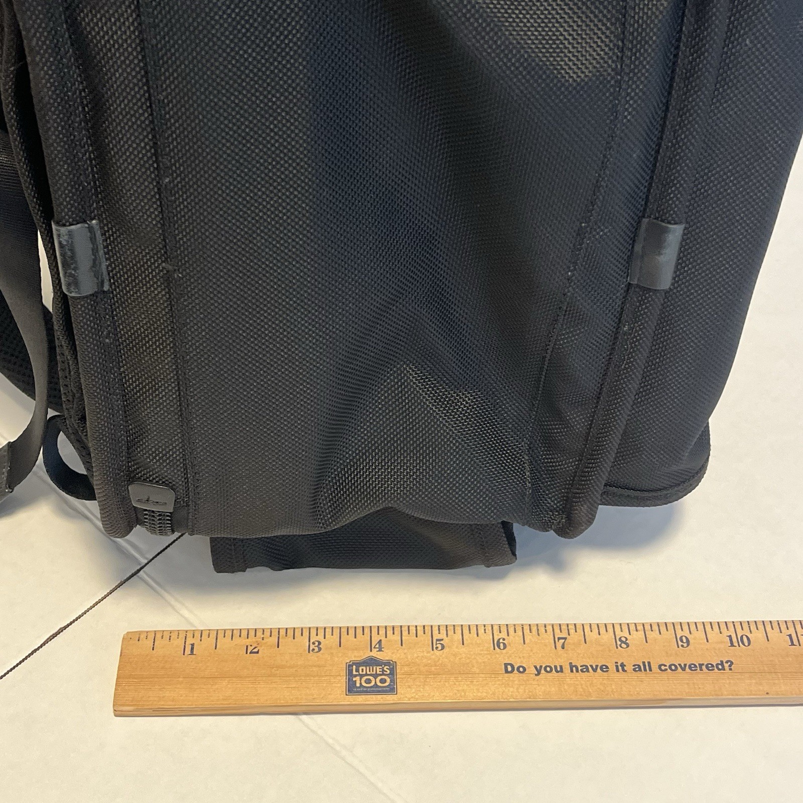 TUMI Alpha Bravo ALPHA 3 Brief Pack Backpack Black Ballistic Nylon Travel Bag