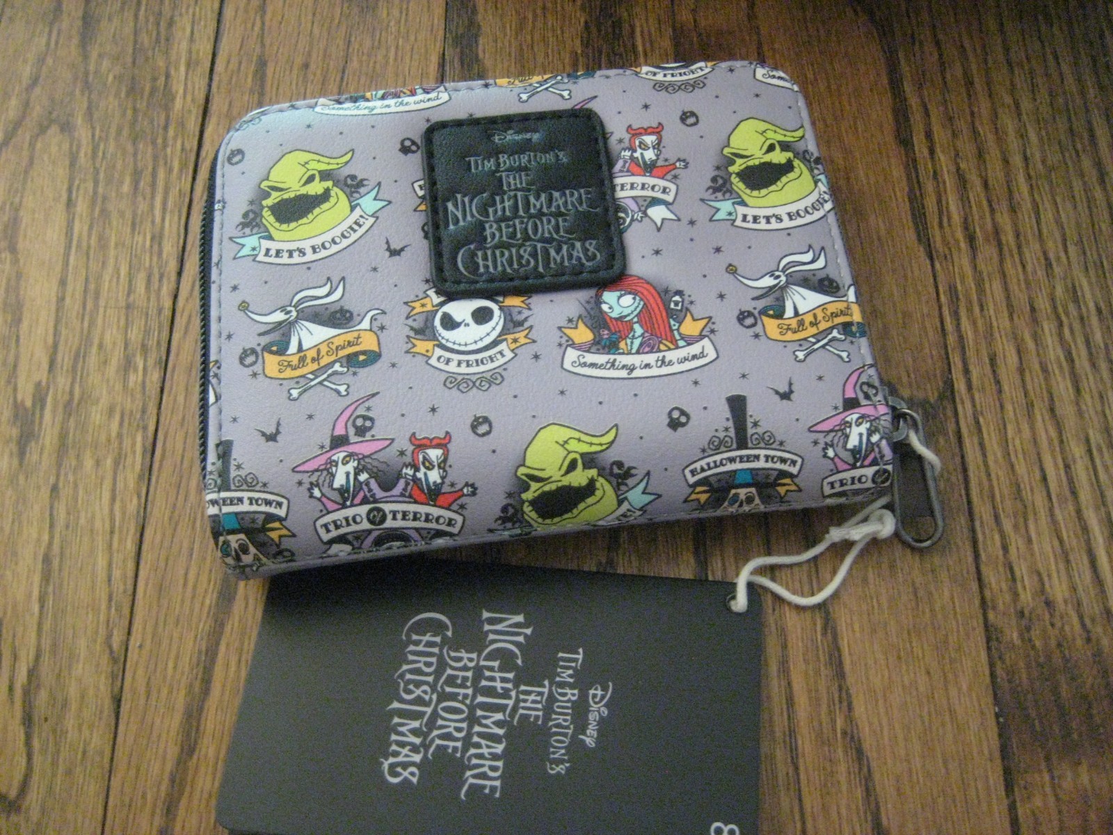 Loungefly The Nightmare Before Christmas Tattoo Art Mini Backpack Wallet Set!