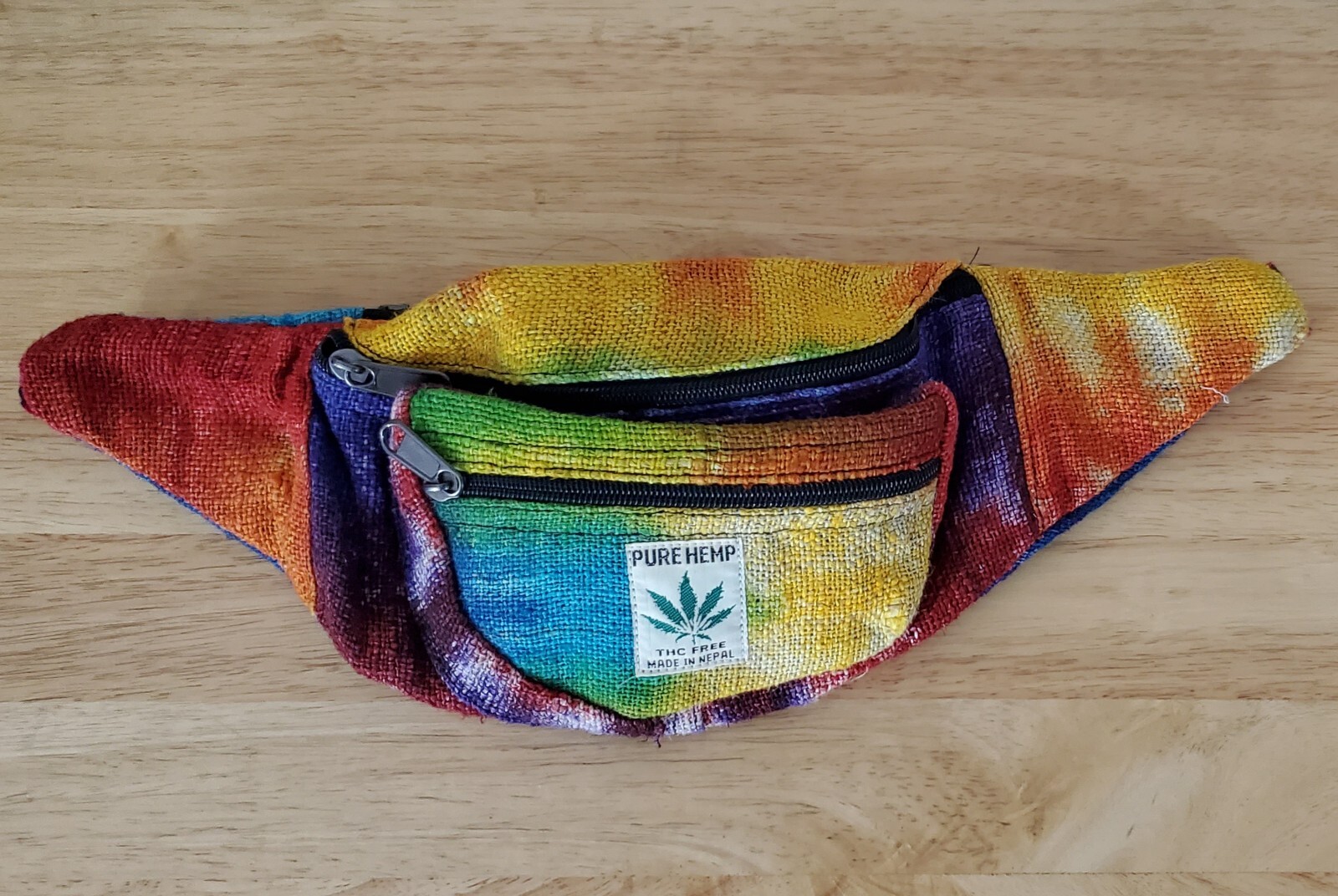 Tie Dye Hemp Fannypack
