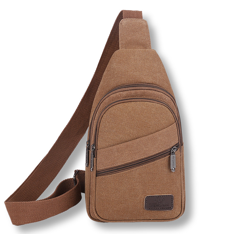 Men Chest Sling Bag Shoulder Pack Cross Body Handbag Sports Travel Backpack Gift