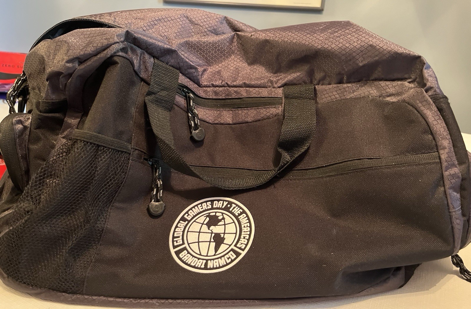 Bandai Namco Global Gamers Day Duffel Bag W/shoulder strap