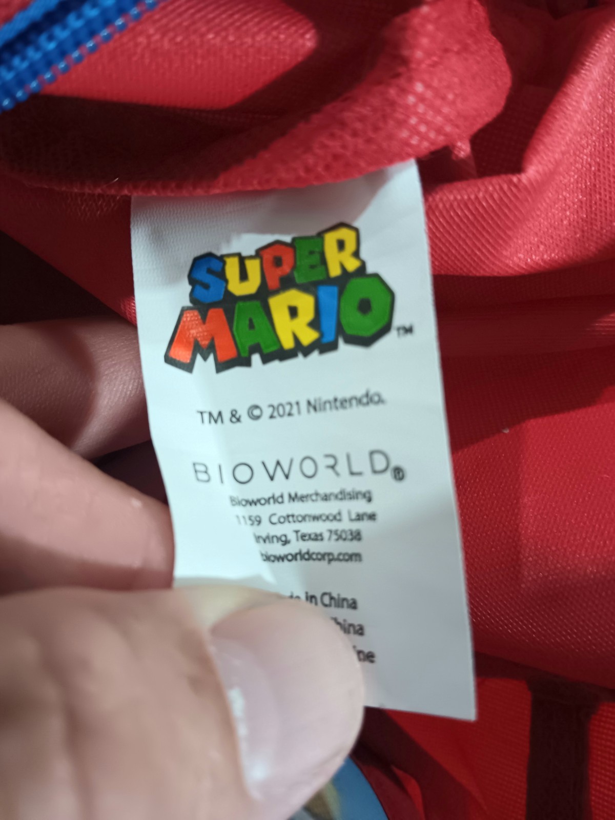 Super Mario Brothers Kids Mini 10″ Backpack Book Bag – Nintendo Collector