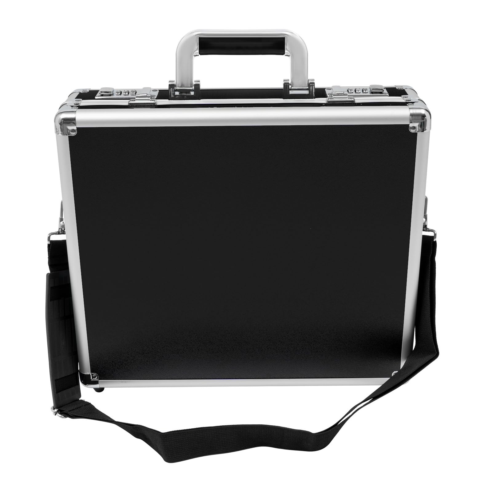 Black Briefcase with Dual Combination Locks | Business & Travel for Men&Women