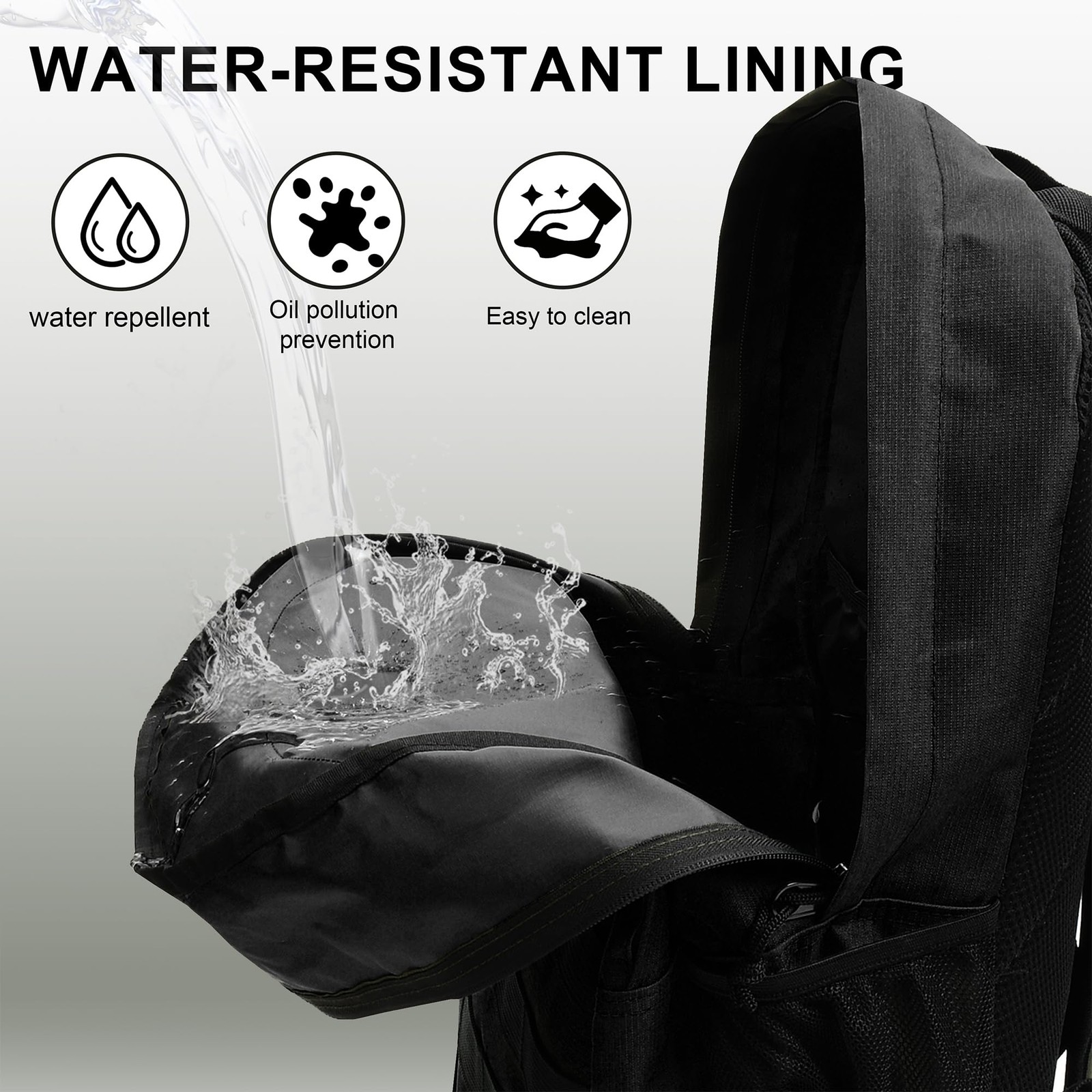 Tradesman Backpack, Water Resistant Casual Daypack for Travel Work School, Un…