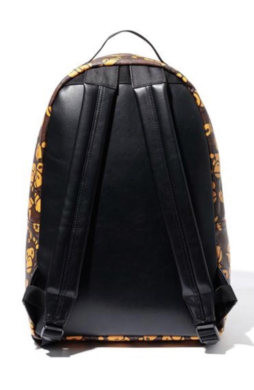 BAPE x Baby Milo Store “All Over” Print Faux Leather Daypack