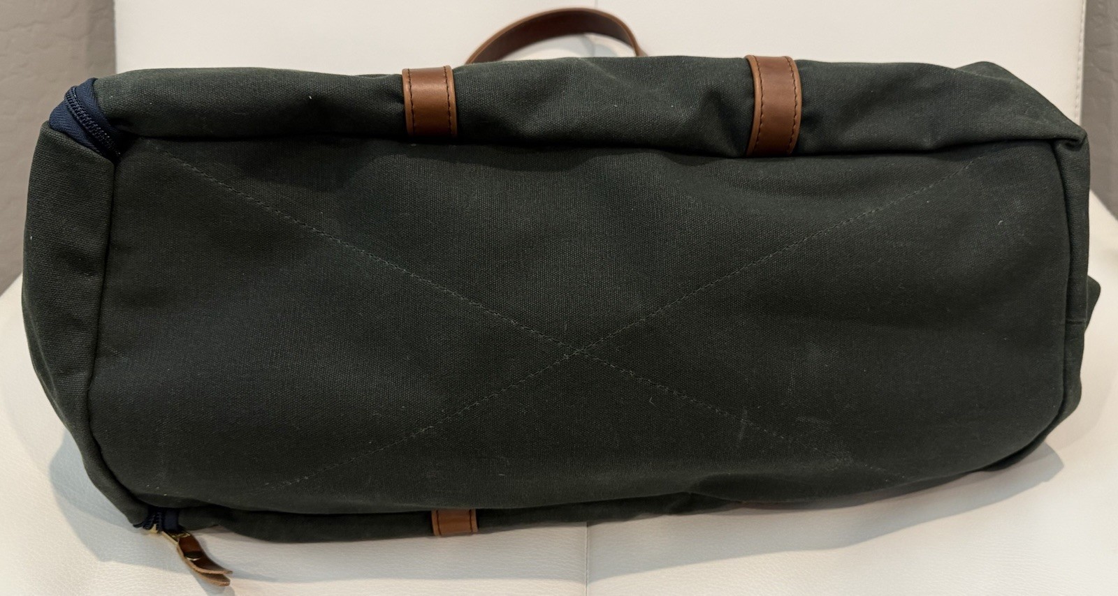 Hudson Sutler Heritage Weekender – Waxed Hunter green/Whiskey Brown