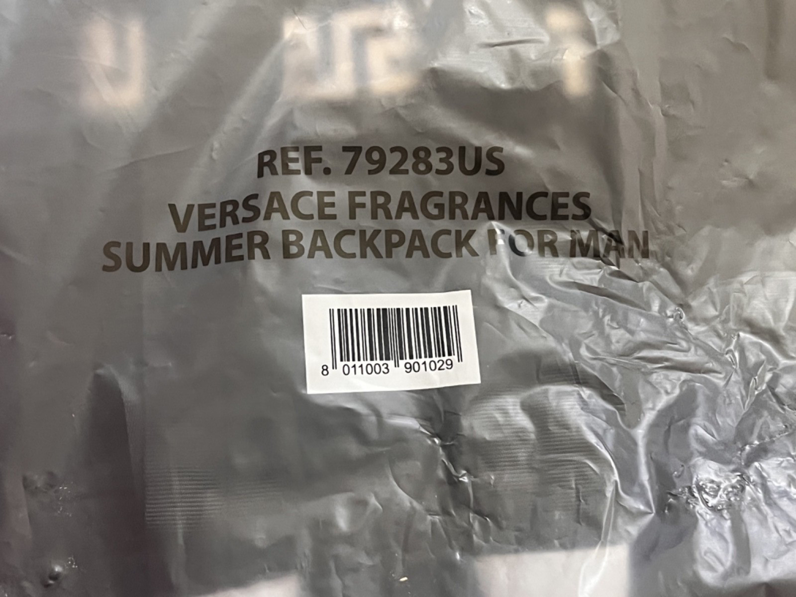 VERSACE Fragrance Summer BACKPACK – 2025 Limited Edition Collectable BAG ONLY