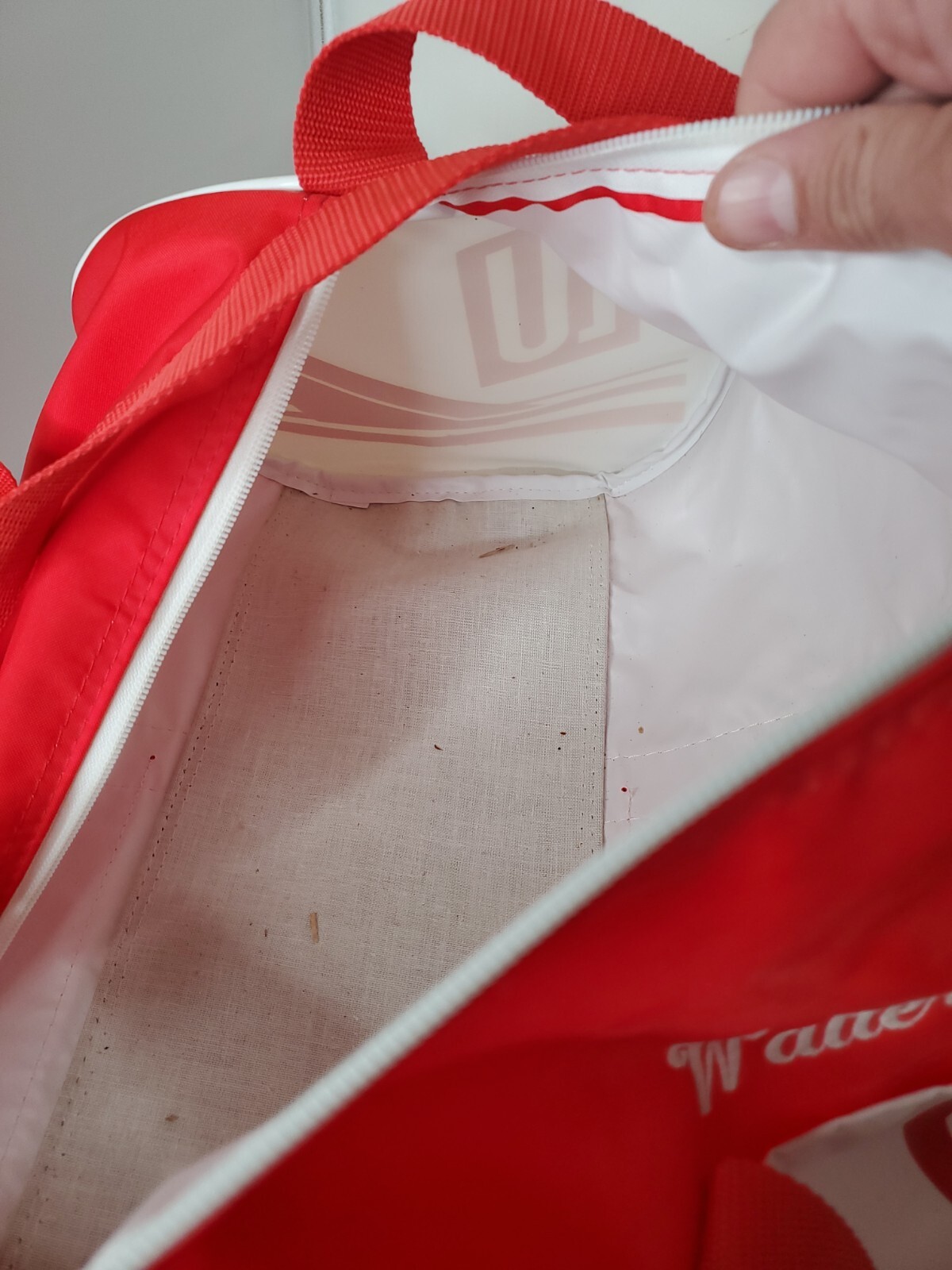 Unknown Brand Red Duffle Bag