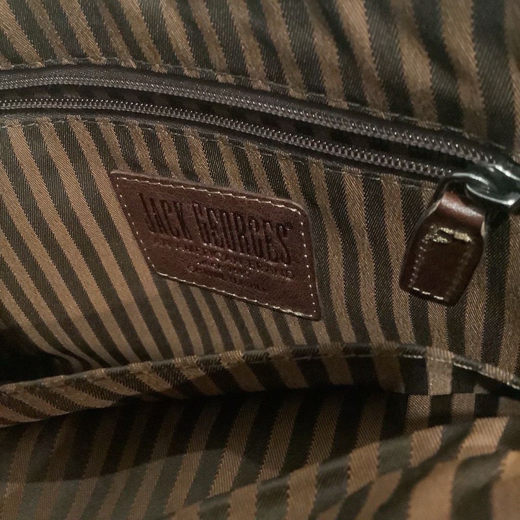 Brown Messenger Bag By Jack George’s
