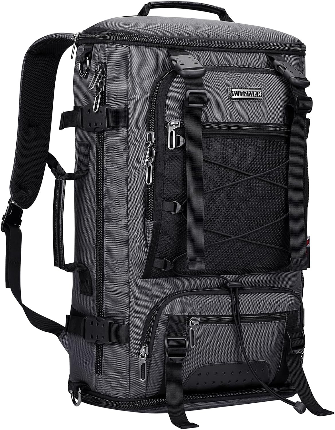 Versatile Men’s Travel Backpack with Shoe Compartment & 17″ Laptop Fit