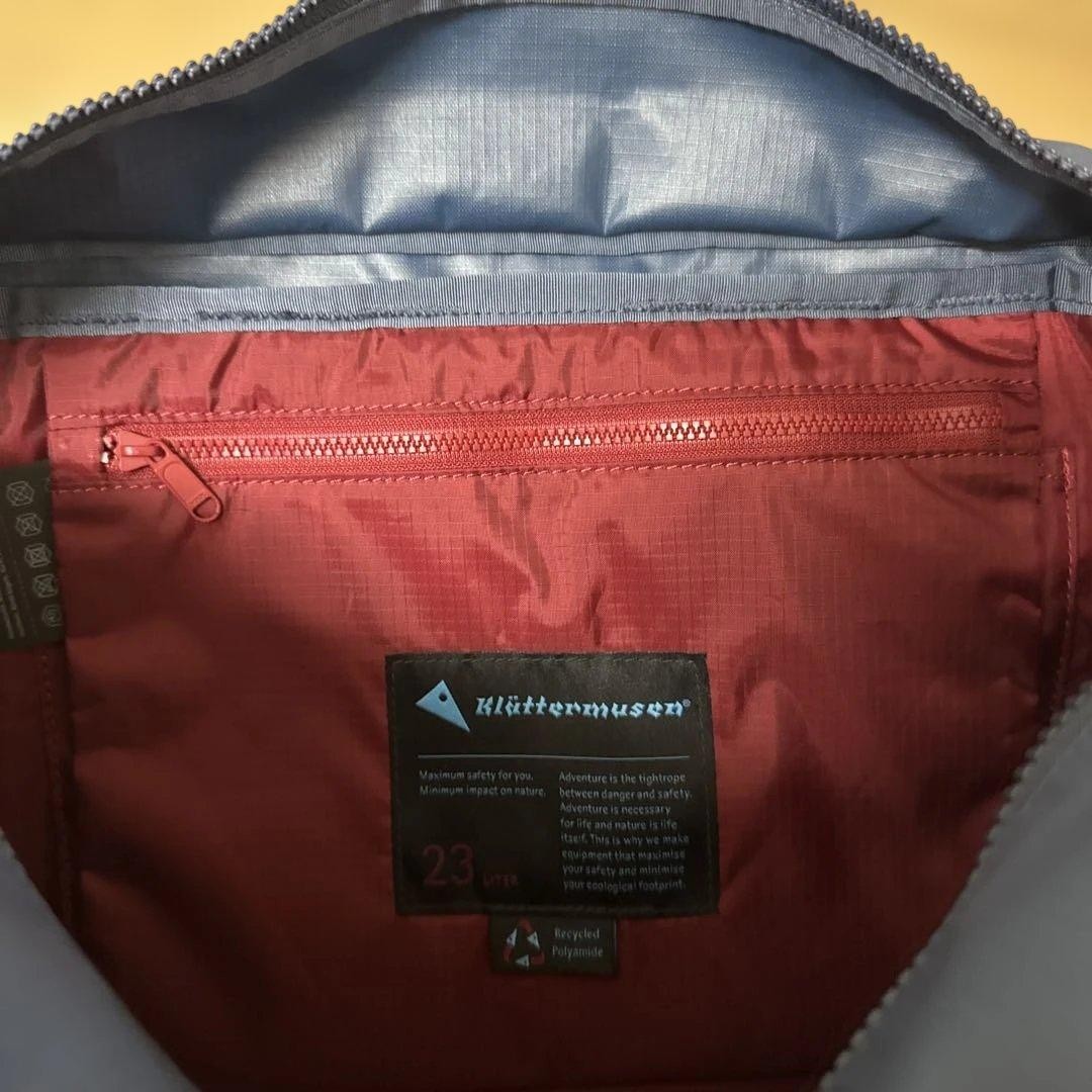 KLATTERMUSEN 23L Tote Bag 2-Way Backpack Lightweight Woolu