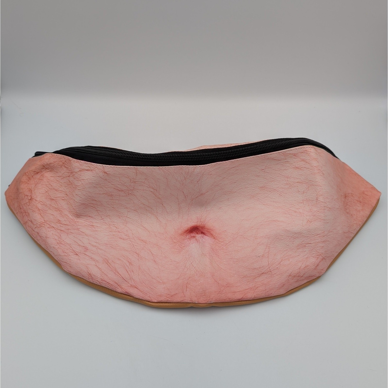 Hairy Belly Fanny Pack Realistic Dad Bod Waist Bag Novelty Gag Gift Fanny Pack