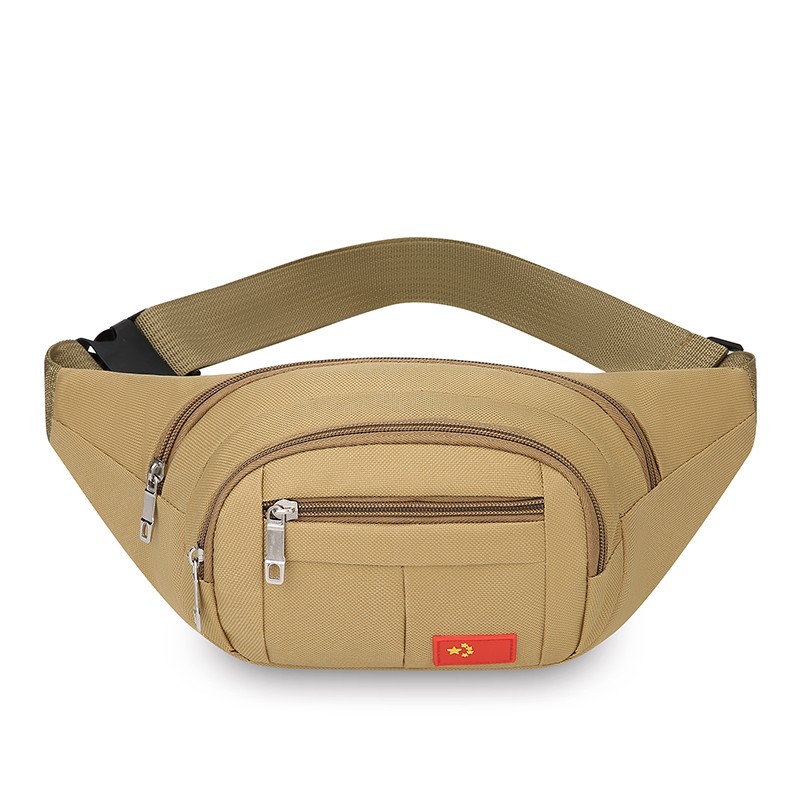 Men’s Breast Package Waterproof Outdoor Sports Bag Waist Bag Crossbody Fanny Bag