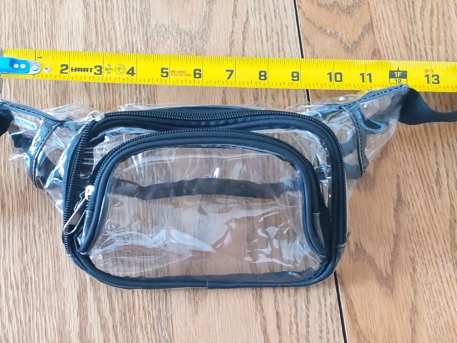Covax Clear Fanny Pack Stadium Approved – PVC Clear Belt Bag Fits Most Waists