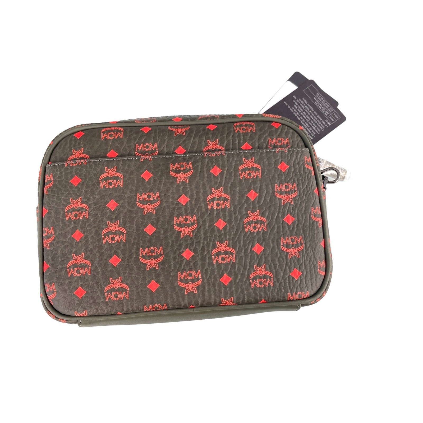 MCM AREN VISETOS CROSSBODY BAG WINTER MOSS MMR DSTA05 G8001 New