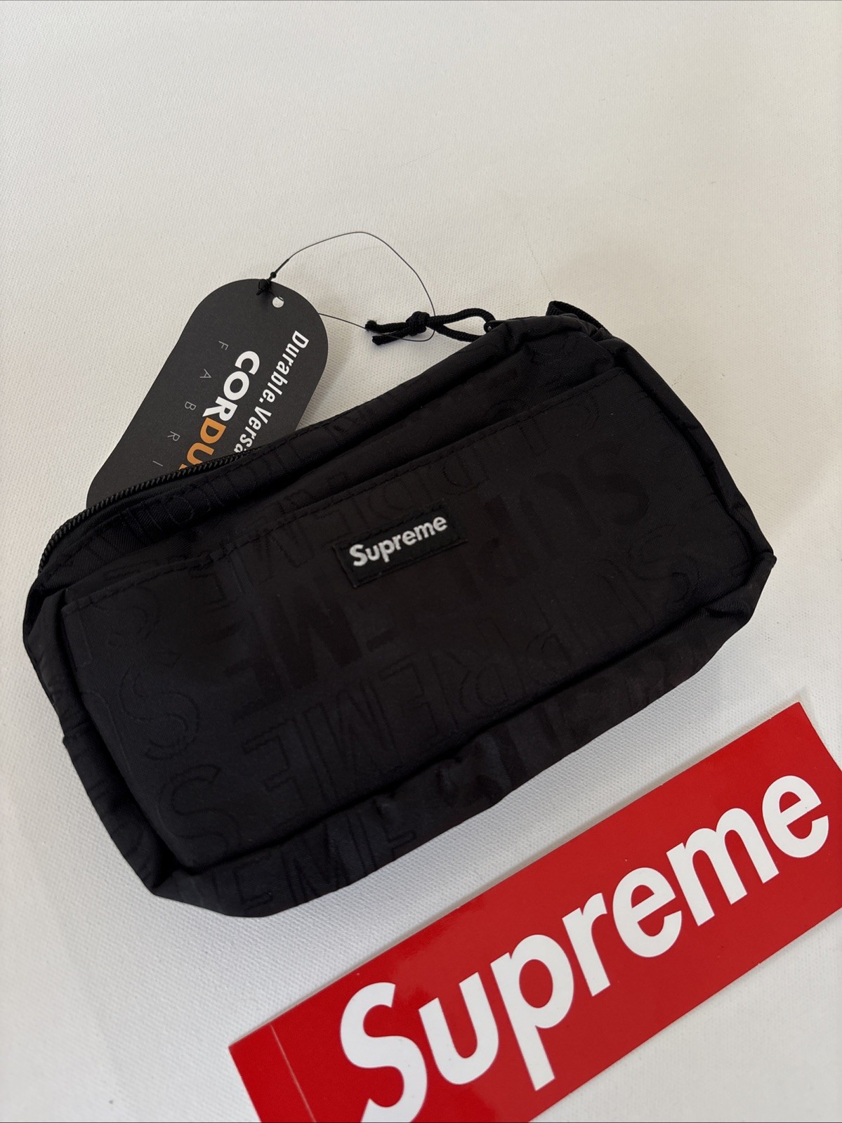Supreme Organizer Pouch Black SS19 New With Tags