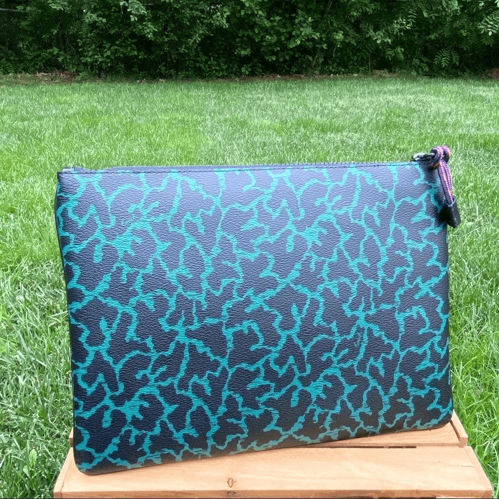 Coach Disney Thumper Animal Print Large Zippered Sleeve IPad Pouch Bag NWT