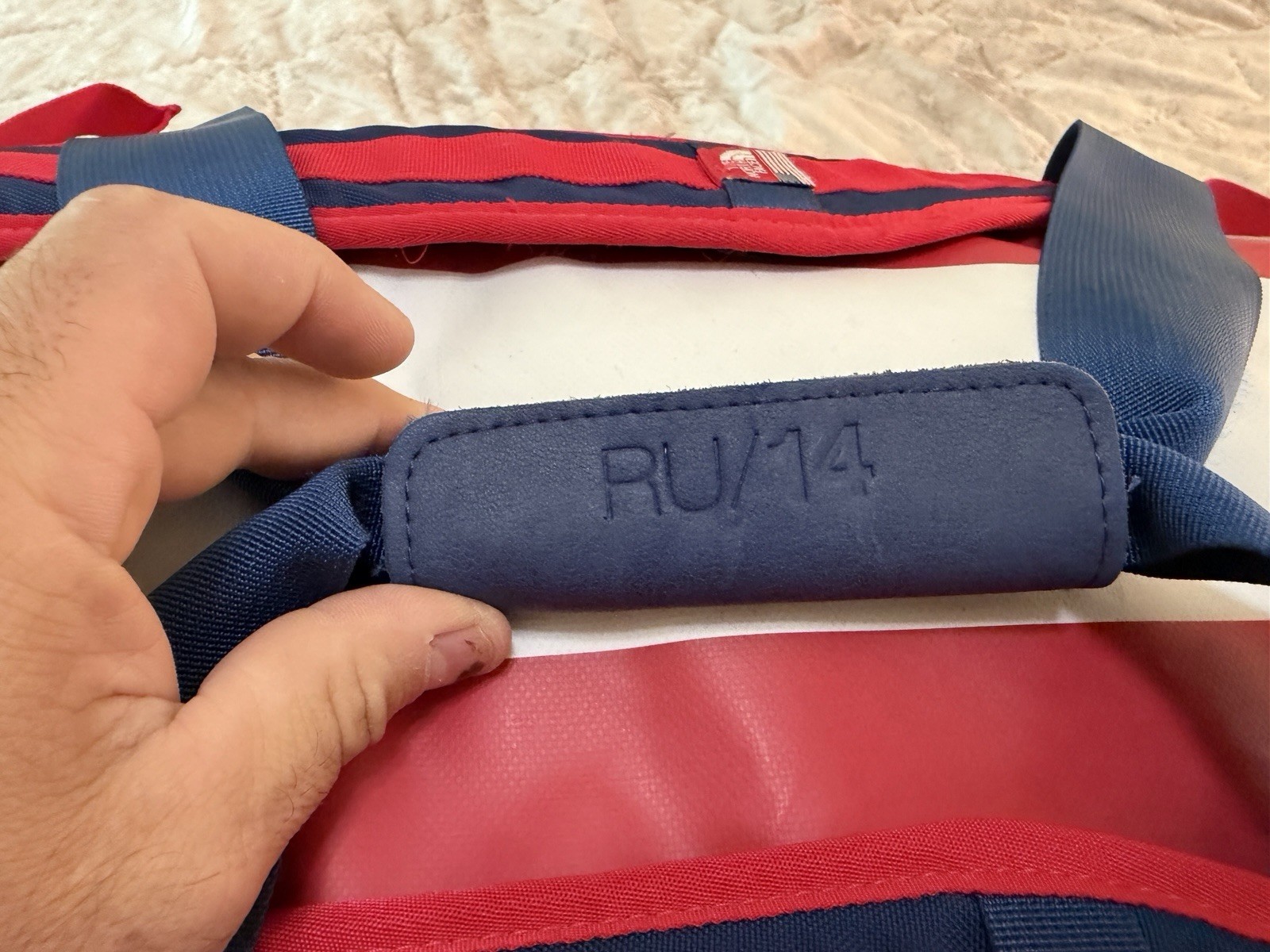 The North Face Basecamp Duffel Bag Limited Edition Sochi Olympics RU/14 American