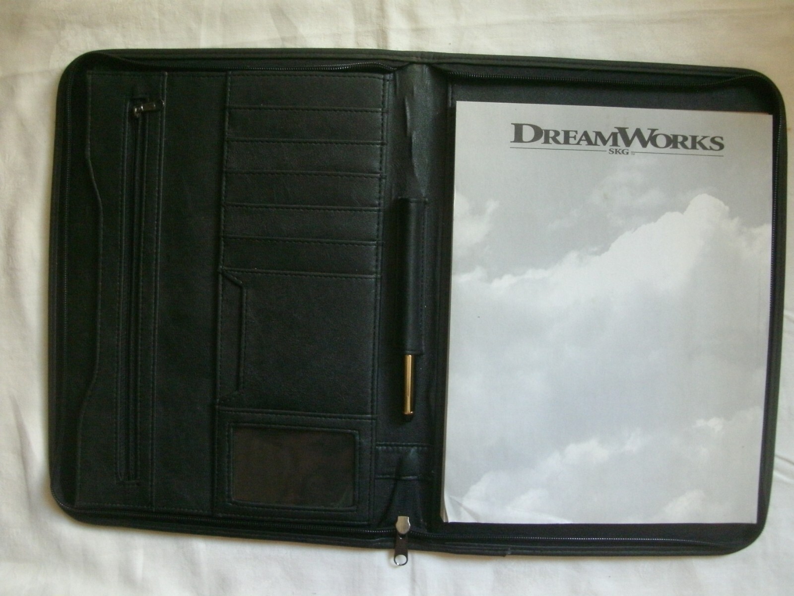 Leeds DreamWorks Black Briefcase