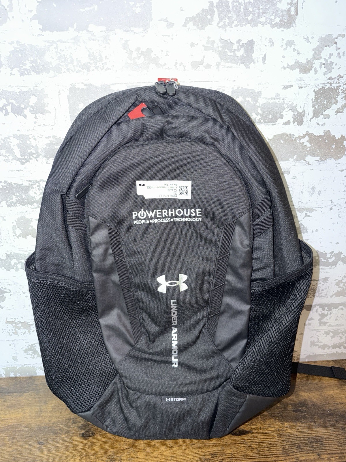 NEW! Under Armour Castlerock Backpack Book Bag – black – see photos