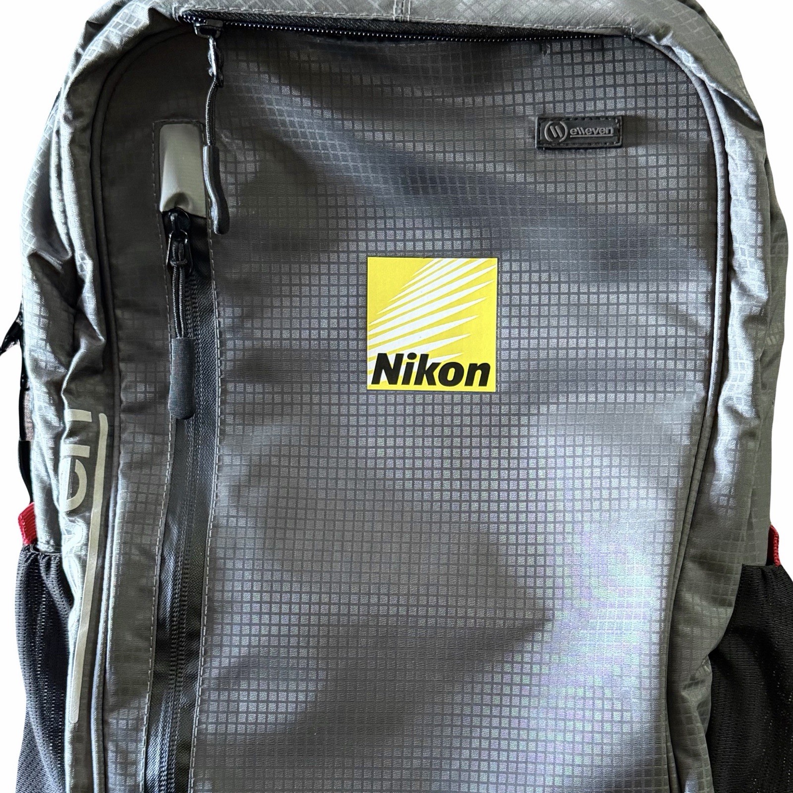 Nokia Logo Backpack Elleven Lunar 15” Tech Laptop Bag Padded Lightweight Gray