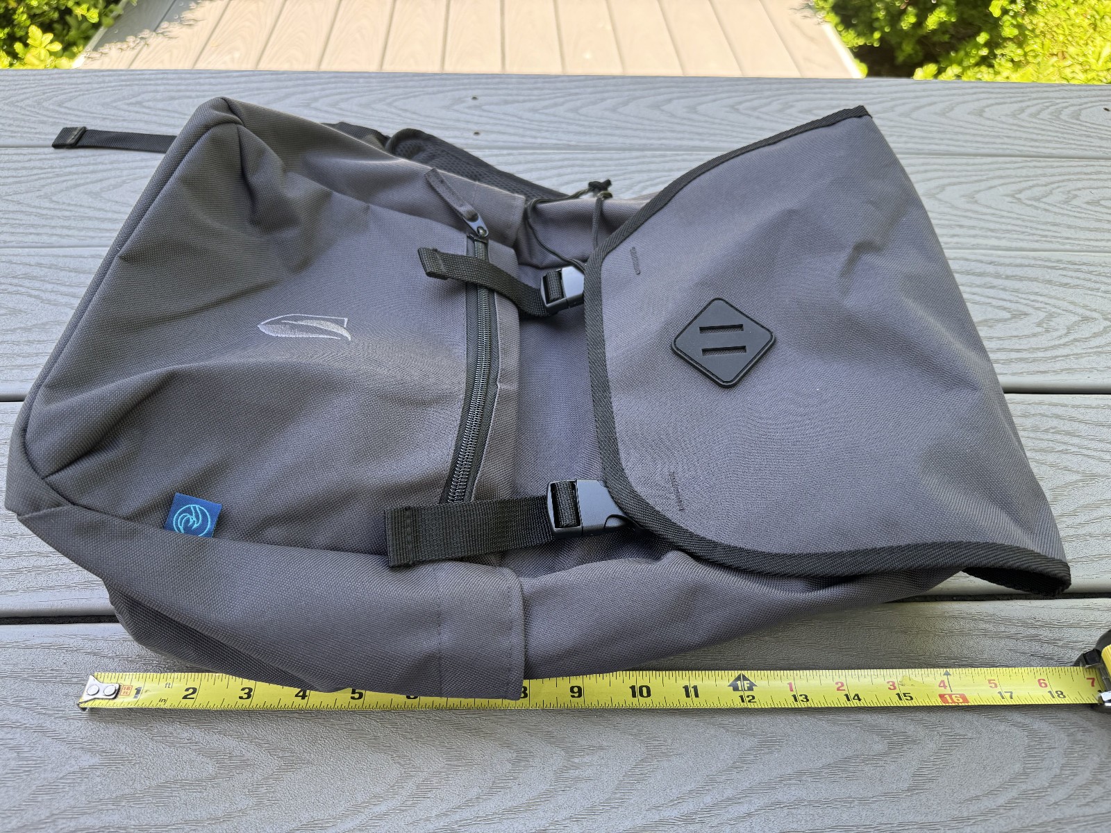 NEW LEEDS REPREVE EVERYDAY BLACK RECYCLE OCEAN PLASTIC 15″ COMPUTER BACKPACK BAG
