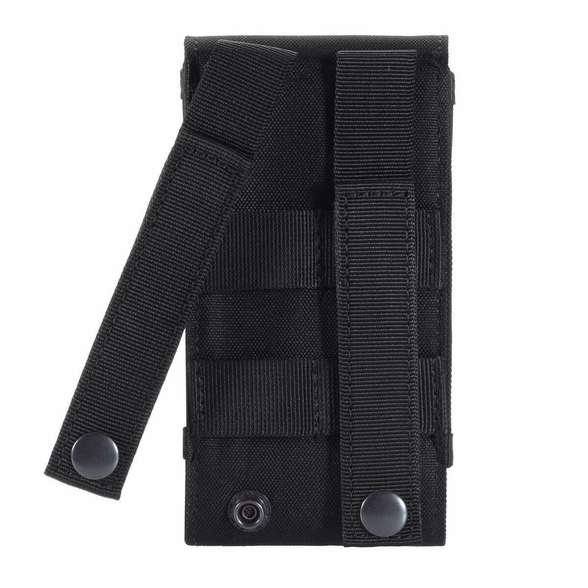 Tactical Molle Phone Holster Pouch Universal Belt Waist Bag For Up To 6.5″ Phone
