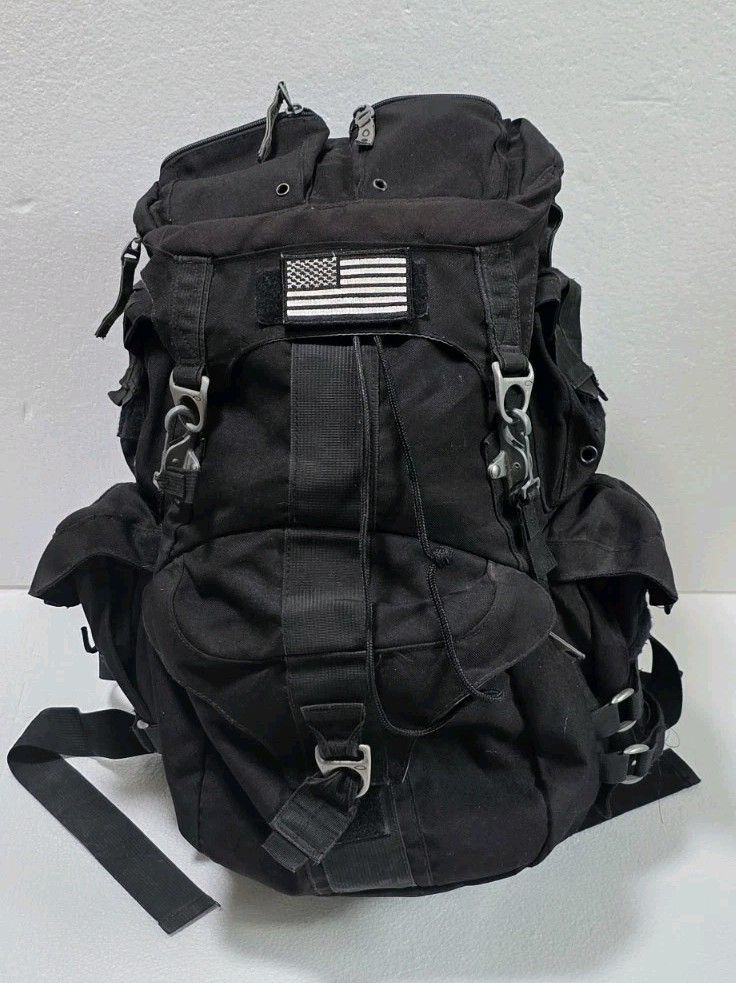 Oakley Mechanism Backpack Black Tactical Field Gear Pack Hiking Daypack