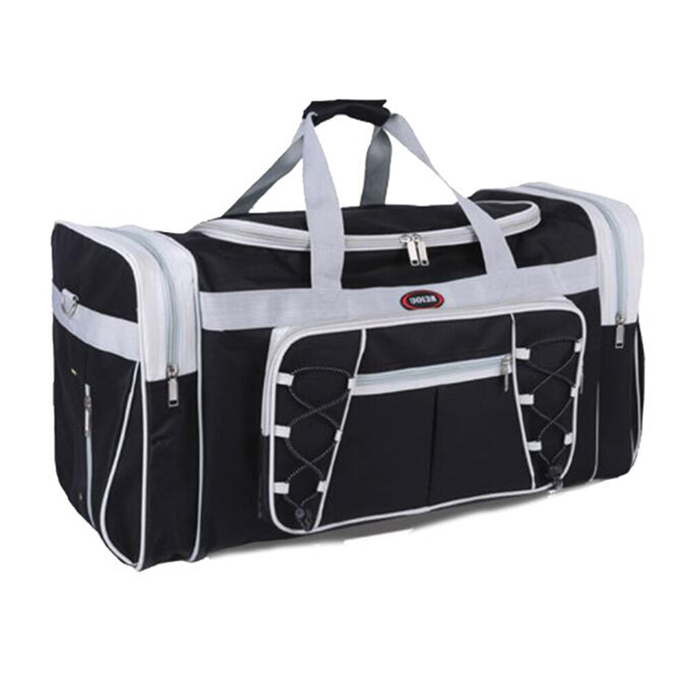 72L Large Duffle Bag for Men Women Foldable Travel Luggage Weekender Bag w Strap
