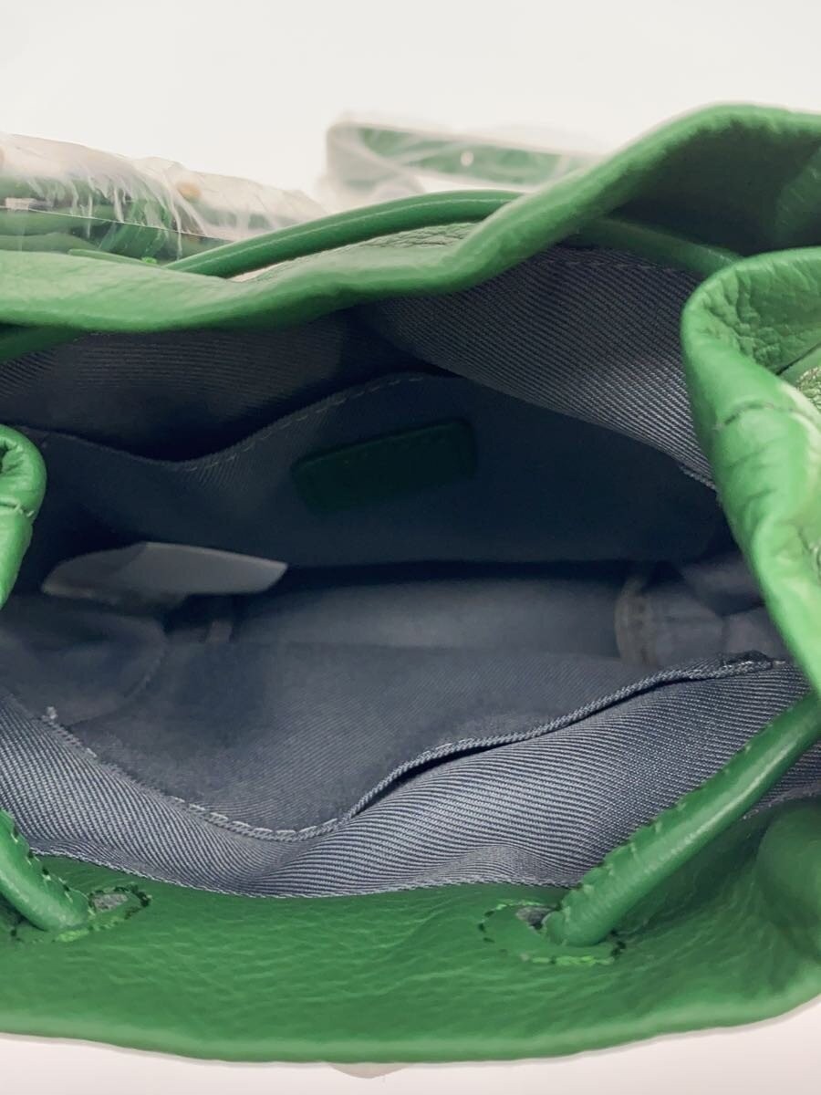 ear PAPILLONNER Oval Charm Drawstring Bag S Shoulder Bag — GRN EAZ1032112A0002