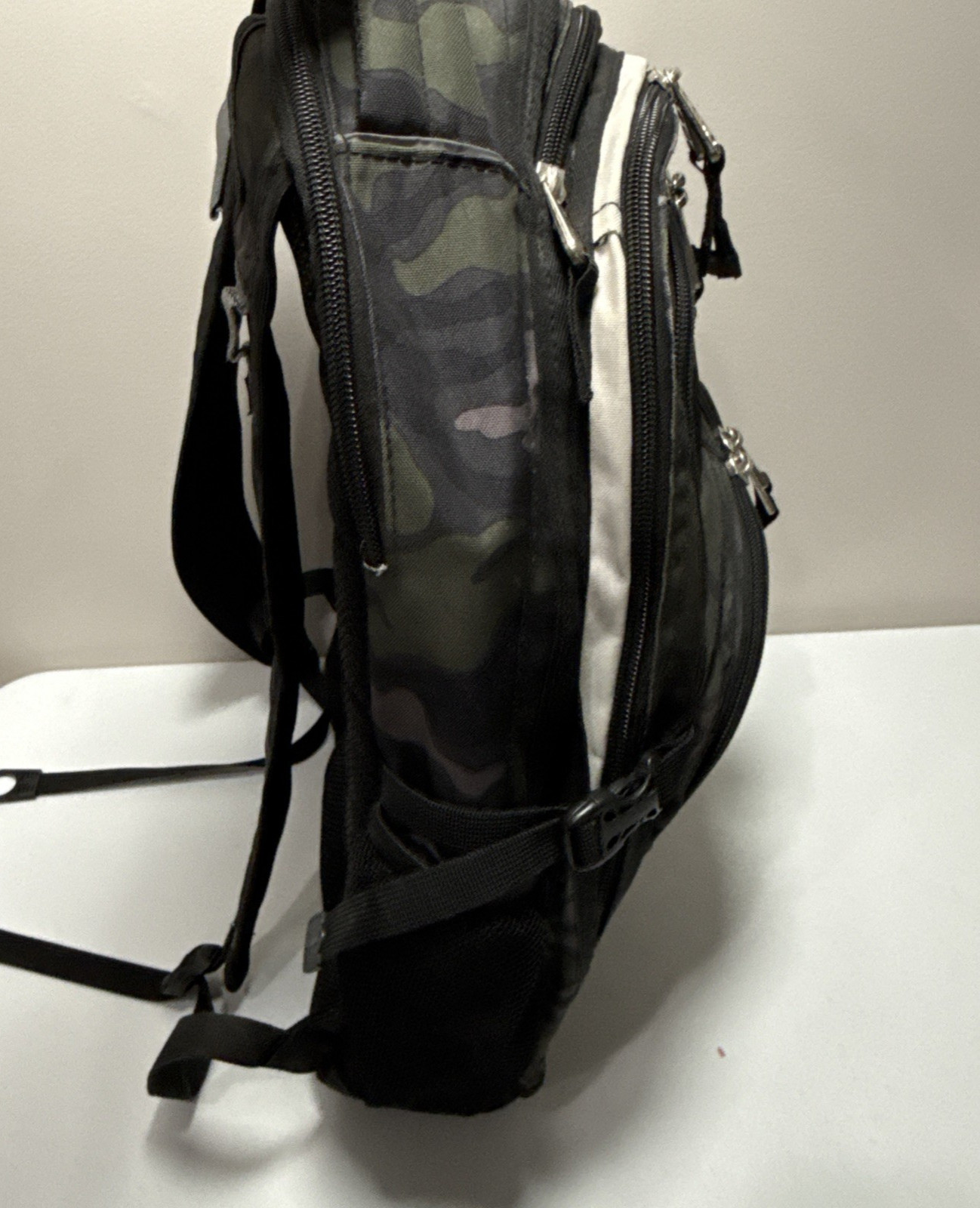 High Sierra Suspension Strap System Camo Computer Backpack