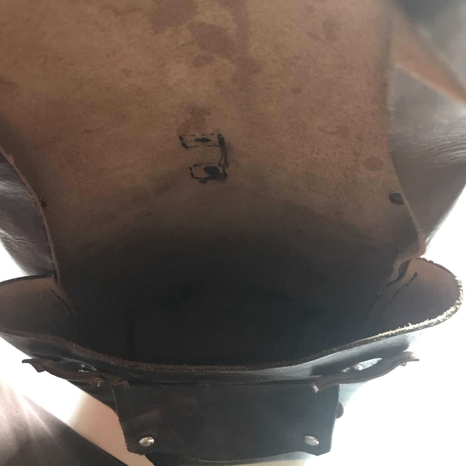 One-Of-a-Kind Custom Handmade Brown Leather Backpack