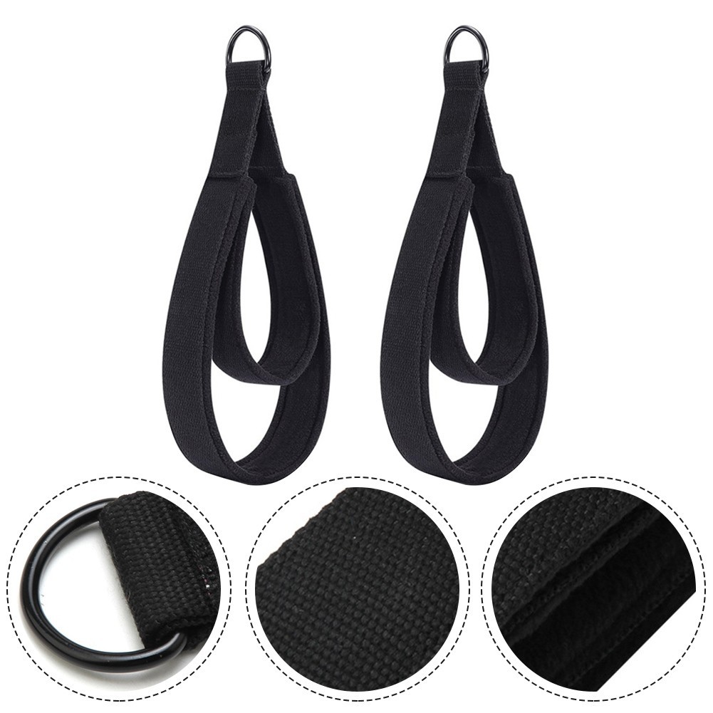 Pilates Foot Hand Strap Stretching Wrist Strap Polyester Cotton Webbing