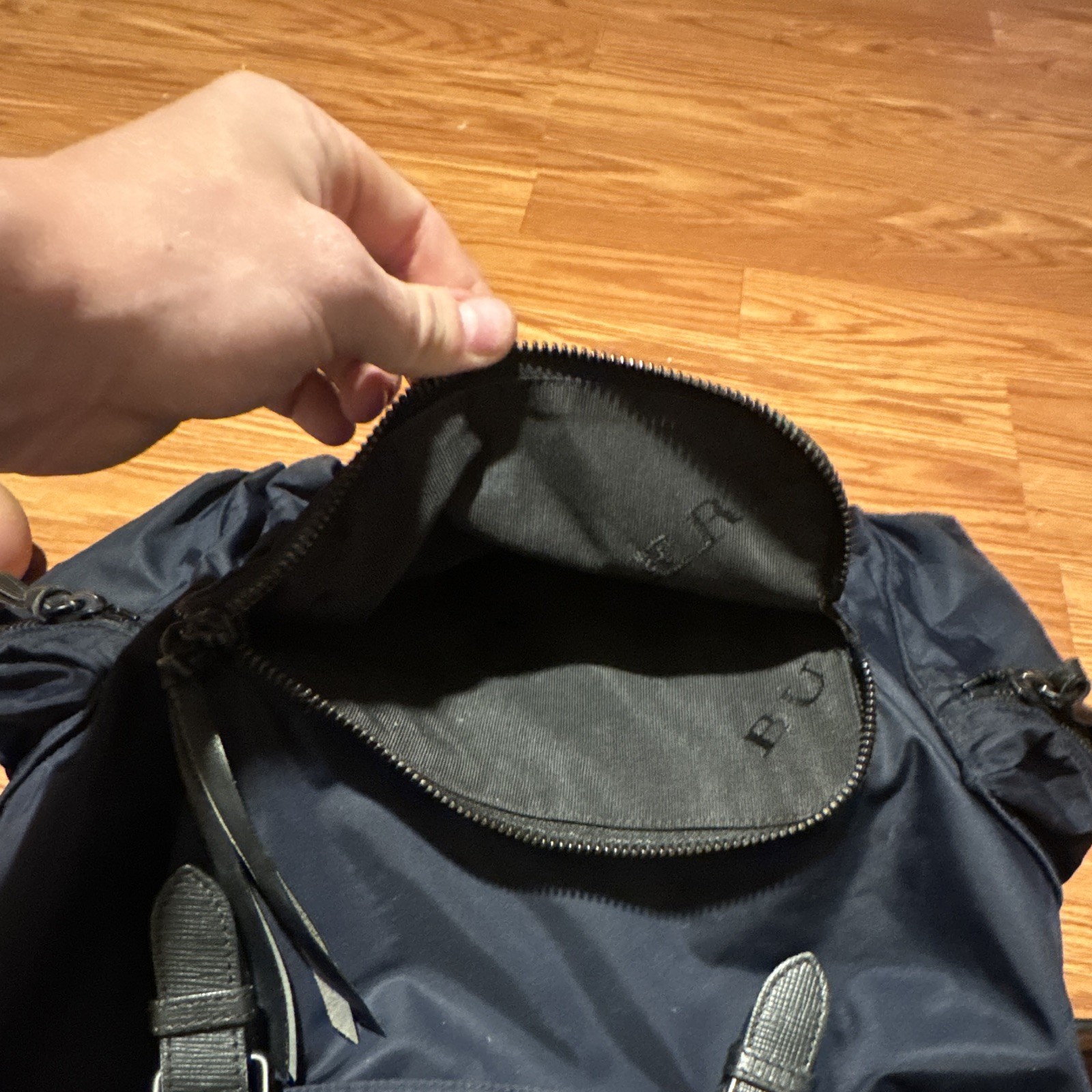 AUTHENTIC BURBERRYBackpack-Daypack Navy/Black Nylon