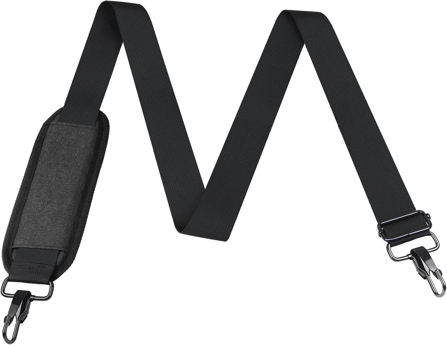 56 Inch Shoulder Strap, Universal Adjustable Thick Soft Duffel Bag Shoulder Stra