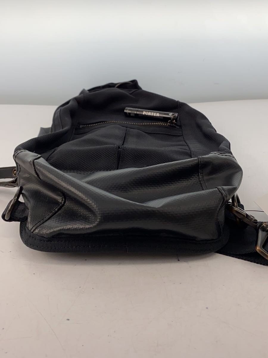 Authentic PORTER Black Leather Bag 37cm Tall 20cm Depth Stylish Shoulder Bag