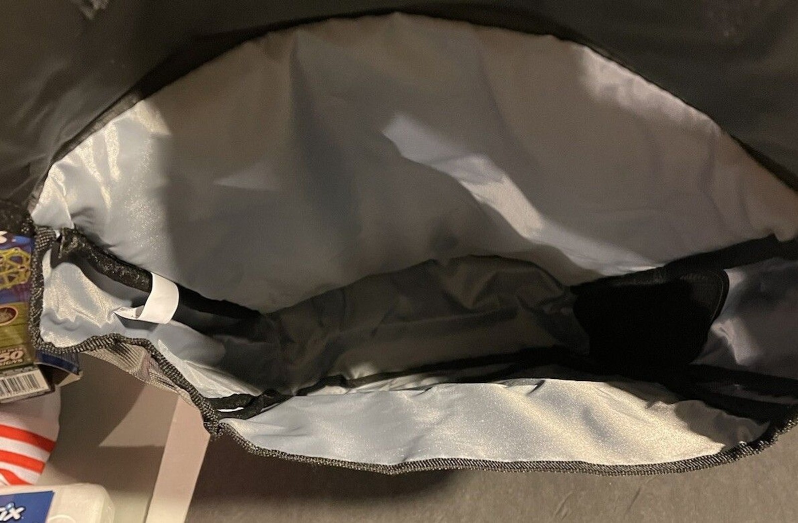 Uber Freight Backpack Black Self Fastener Closures Never Been Used 17x10x5 NWOT