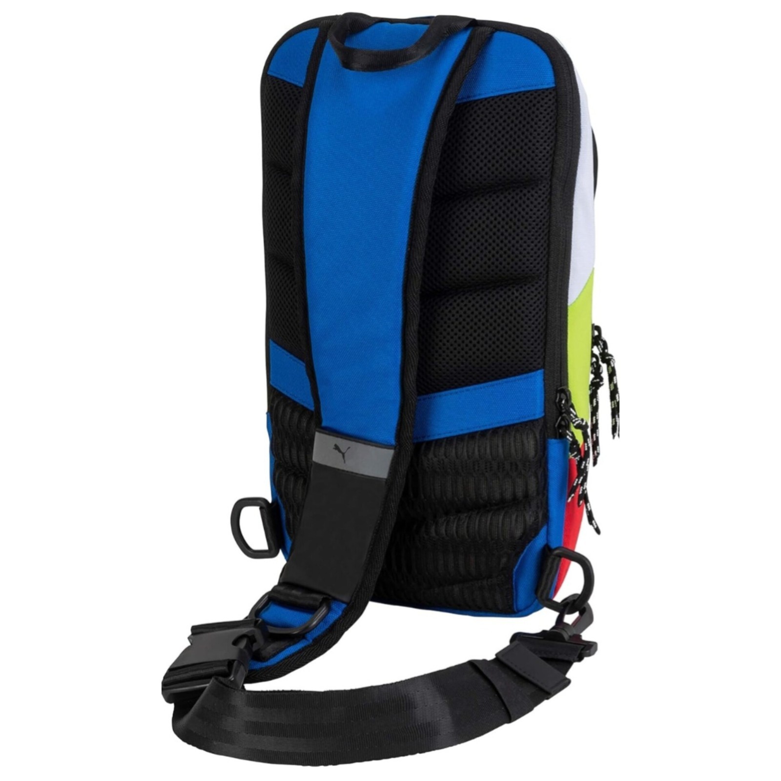 PUMA Forecast Multitude Sling Backpack Blue Multi Shoulder Bag – Brand New