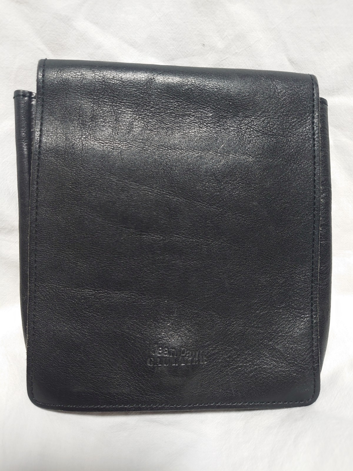 VTG Jean Paul Gaultier Leather Belt Bag Pouch 90s Archive Scissor Waist Case