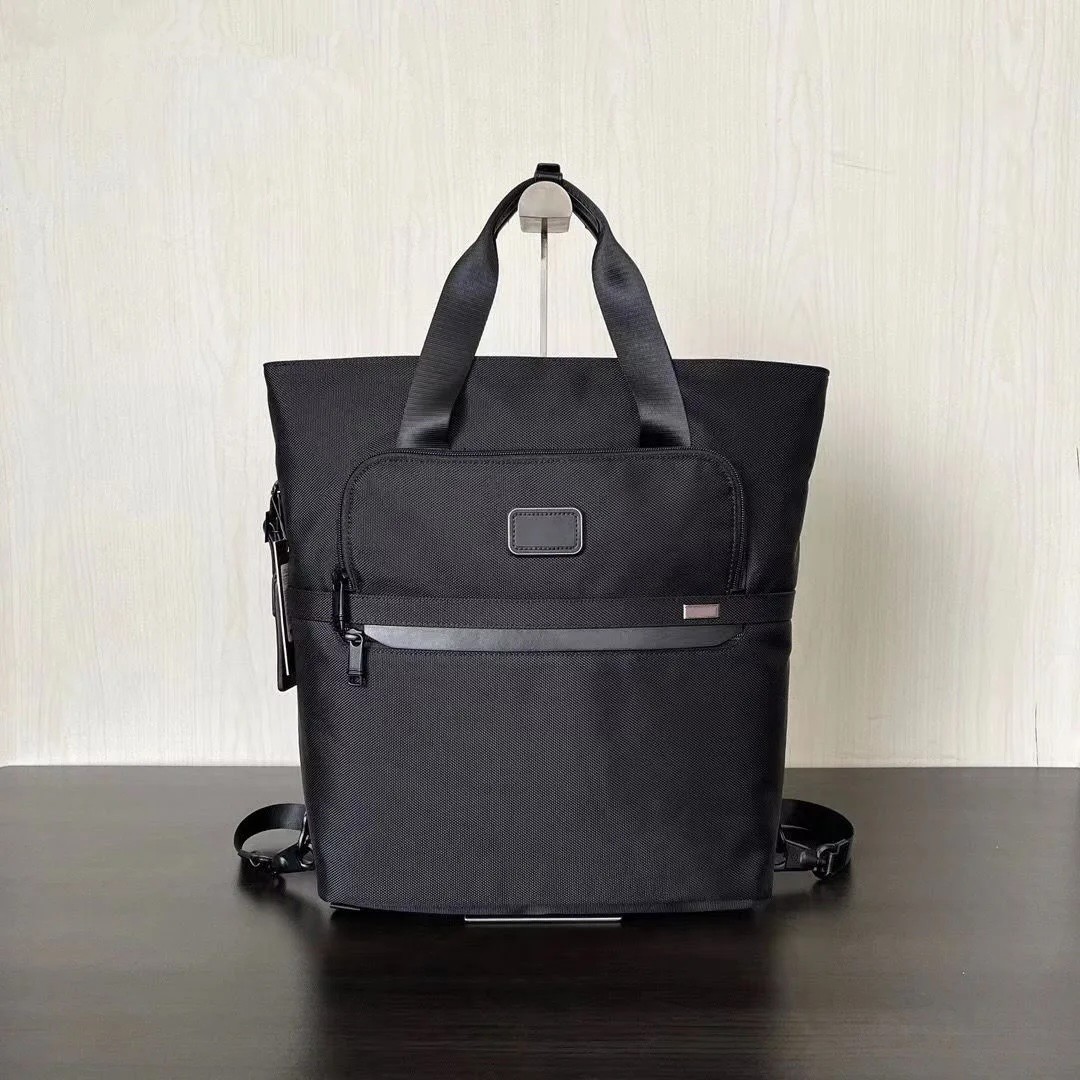 NEW TUMI Alpha 3 Convertible Tote Backpack Black 2603586D3 Travel Business Ba