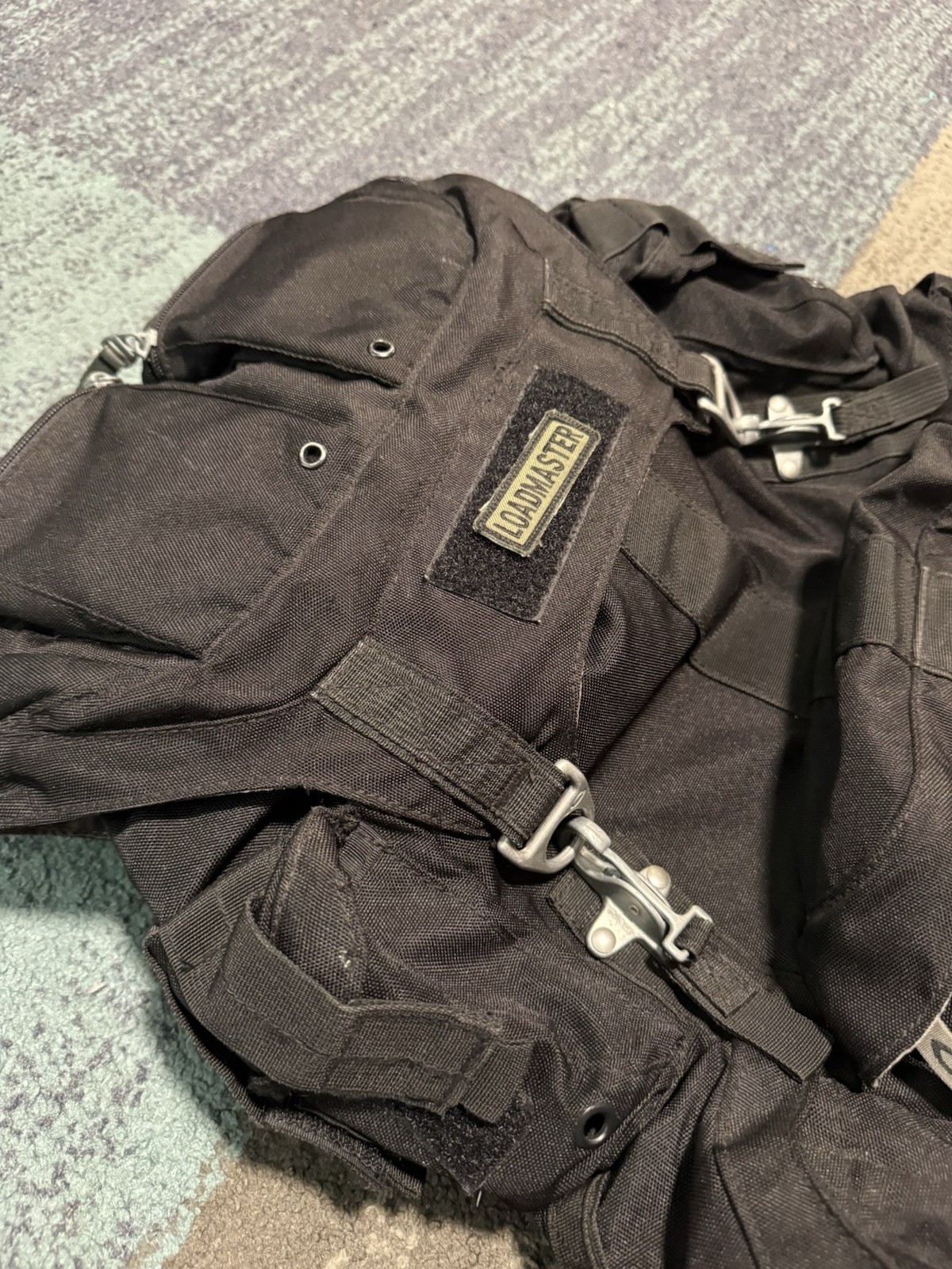 VTG Oakley AP Pack Backpack Tactical Field Gear SI Mountain Div Black Y2K Rare