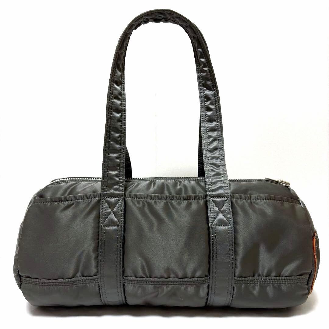 Porter Tanker Gray Mini Boston Duffel Bag L Yoshida Kaban Made in Japan