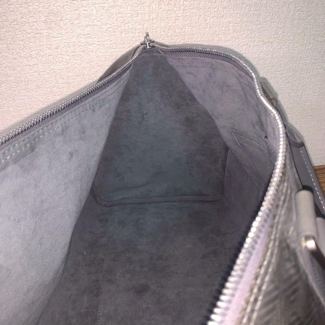 LOUIS VUITTON N41418 Damier Graphite Keepall Bandouliere 45 Bag Used