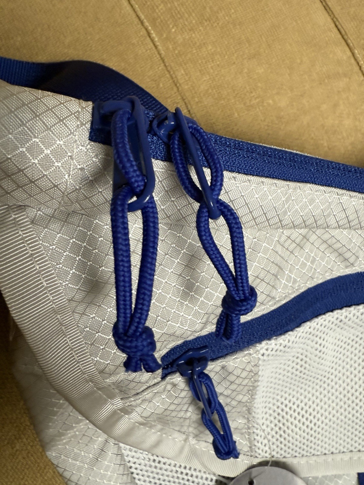 Supreme Silver And Blue SS 22 Messenger Bag Brand New Crossbody Shoulder