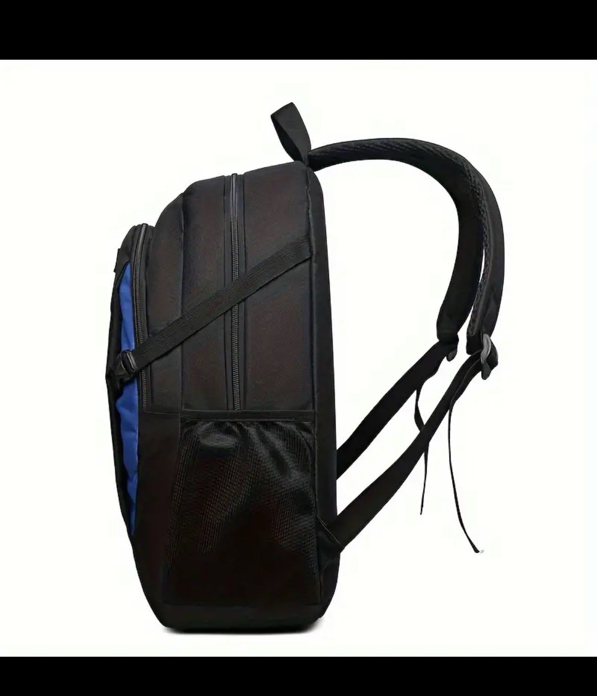 Fashion Bag Sport Black Multi-Compartment Adjustable Backpack – NEW