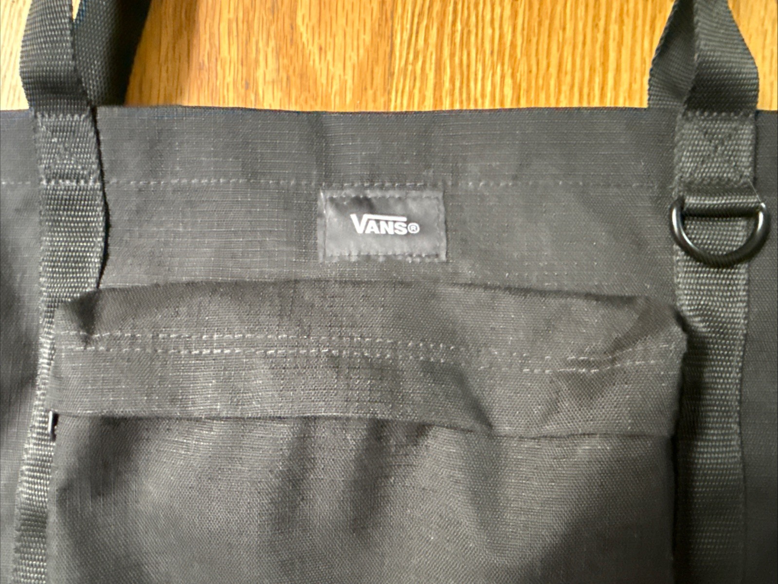 VANS Off the Wall Utility Bag – Black Cordura Brand New Skateboarding