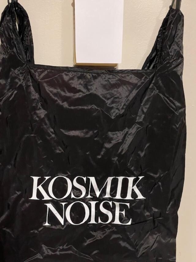 GU X Undercover “Kosmik Noise” Ripstop Packable Tote Bag Black LIMITED EDITION