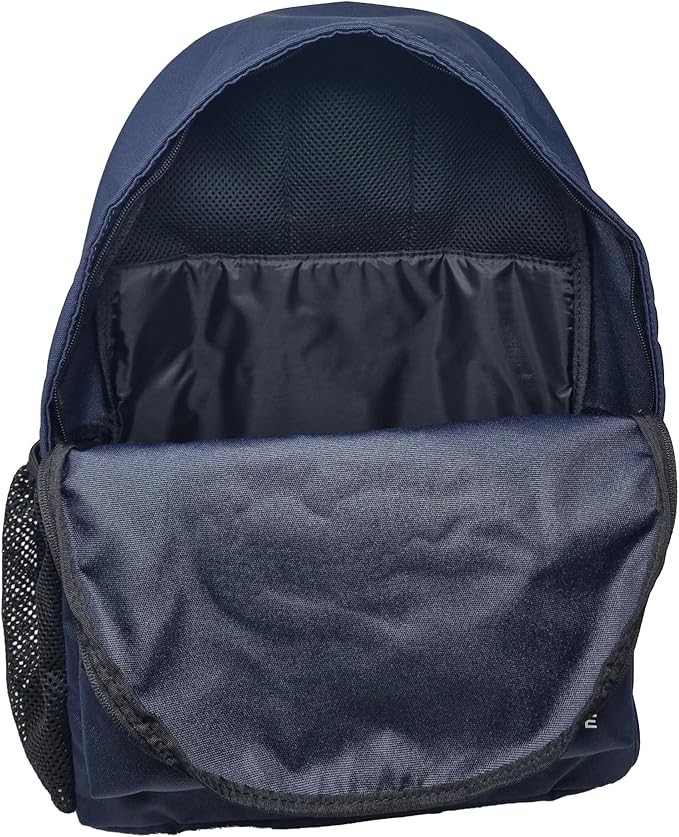 LACOSTE $98 Backpack BIG CROC LOGO bag side pocket N Blue AUTHENTIC NEW NH5184OM