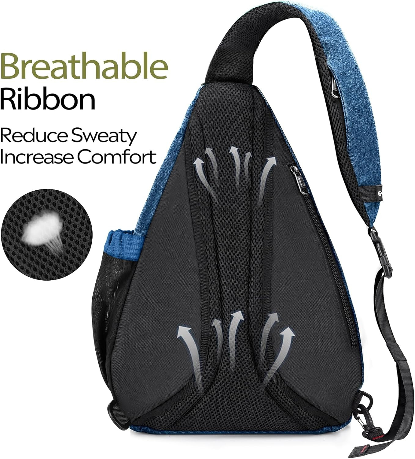 Sling Bag, Hiking Daypack, Crossbody Shoulder Chest Urban Outdoor Travel Backpac