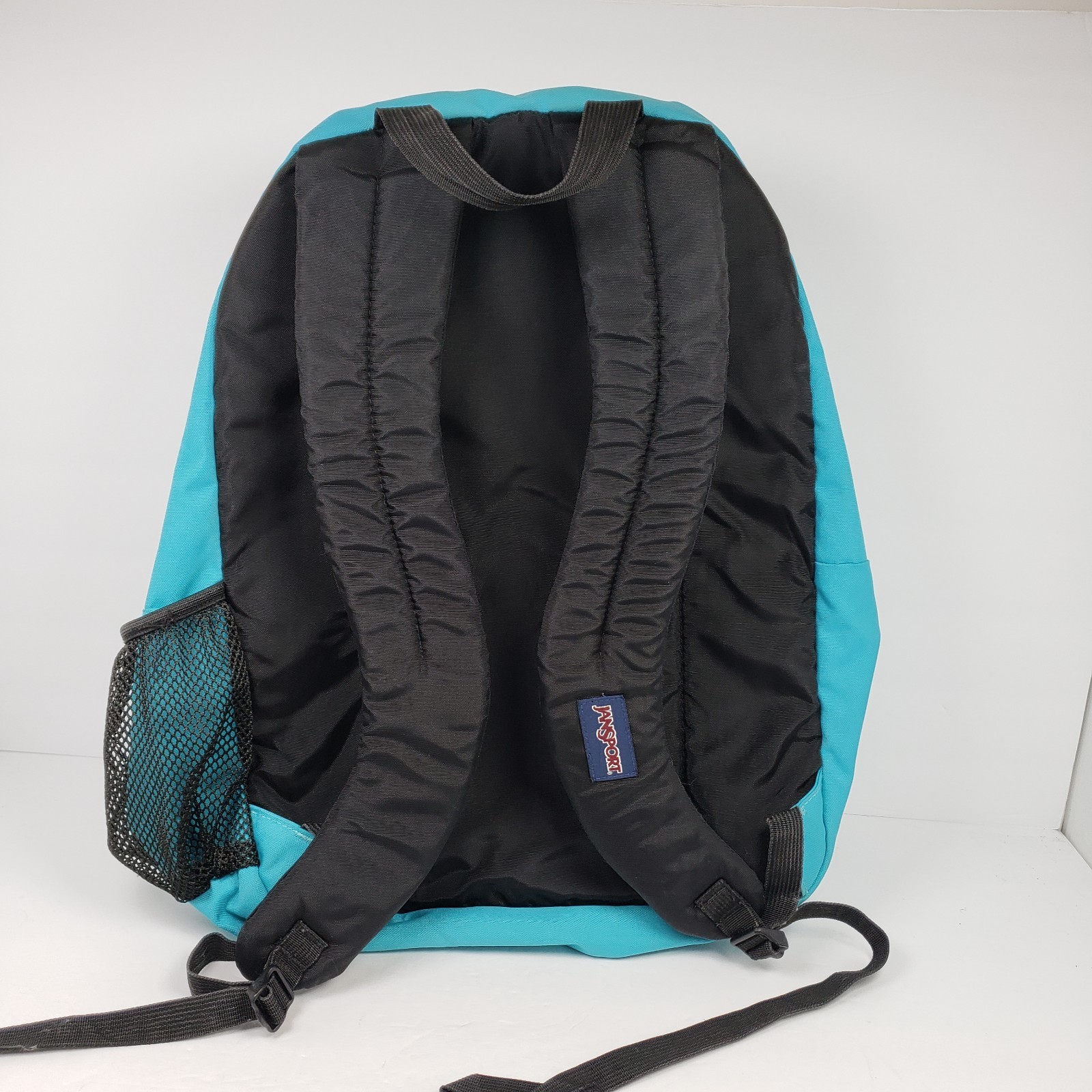 JanSport Big Student Turquoise Mammoth Blue Multi Use Carry Book Bag Backpack